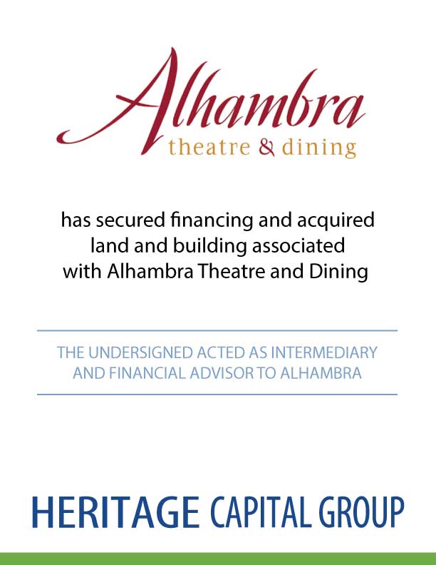 Alhambra Theatre & Dining