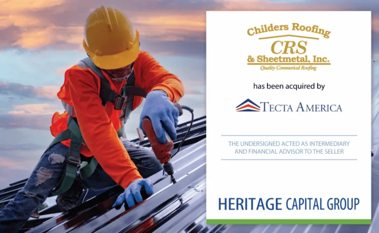 Childers Roofing & Sheetmetal Has Been Acquired by Tecta America